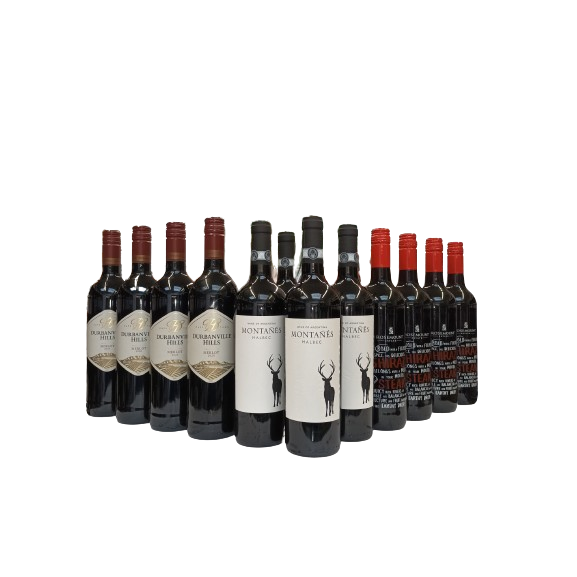 Twelve Bottle Everyday Red Wine Case Jaded Palates