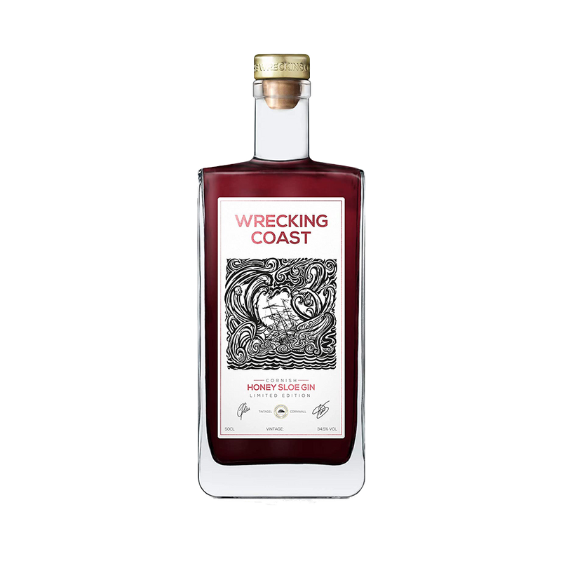 Wrecking Coast Honey Sloe Gin 50cl