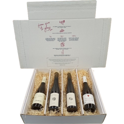 Luxury White Halves Wine Gift Box