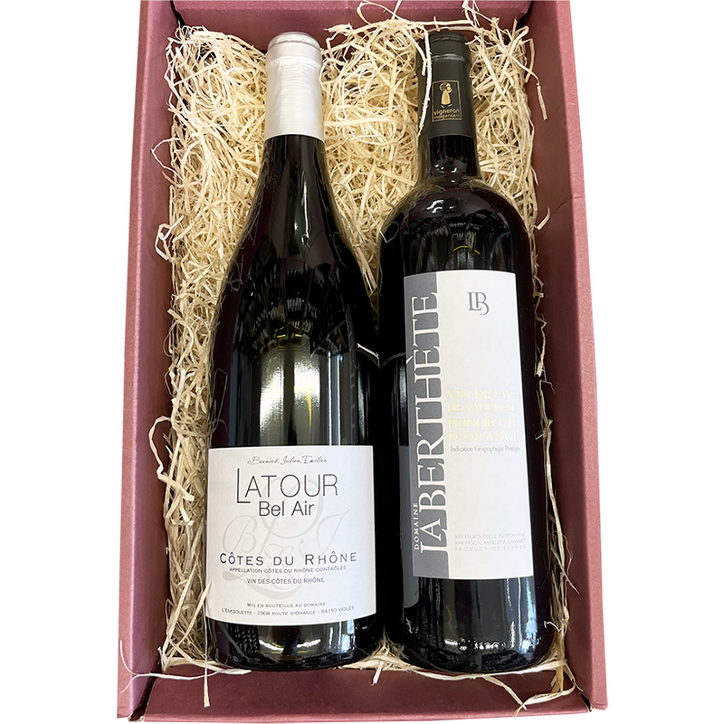Rhone Wine Twin Bottle Gift