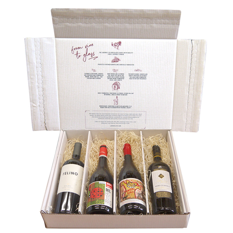 Vegan Red Wine Case - Four bottle Selection